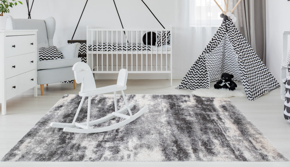 Noori Rug Shag Madison Charcoal/Grey Rug