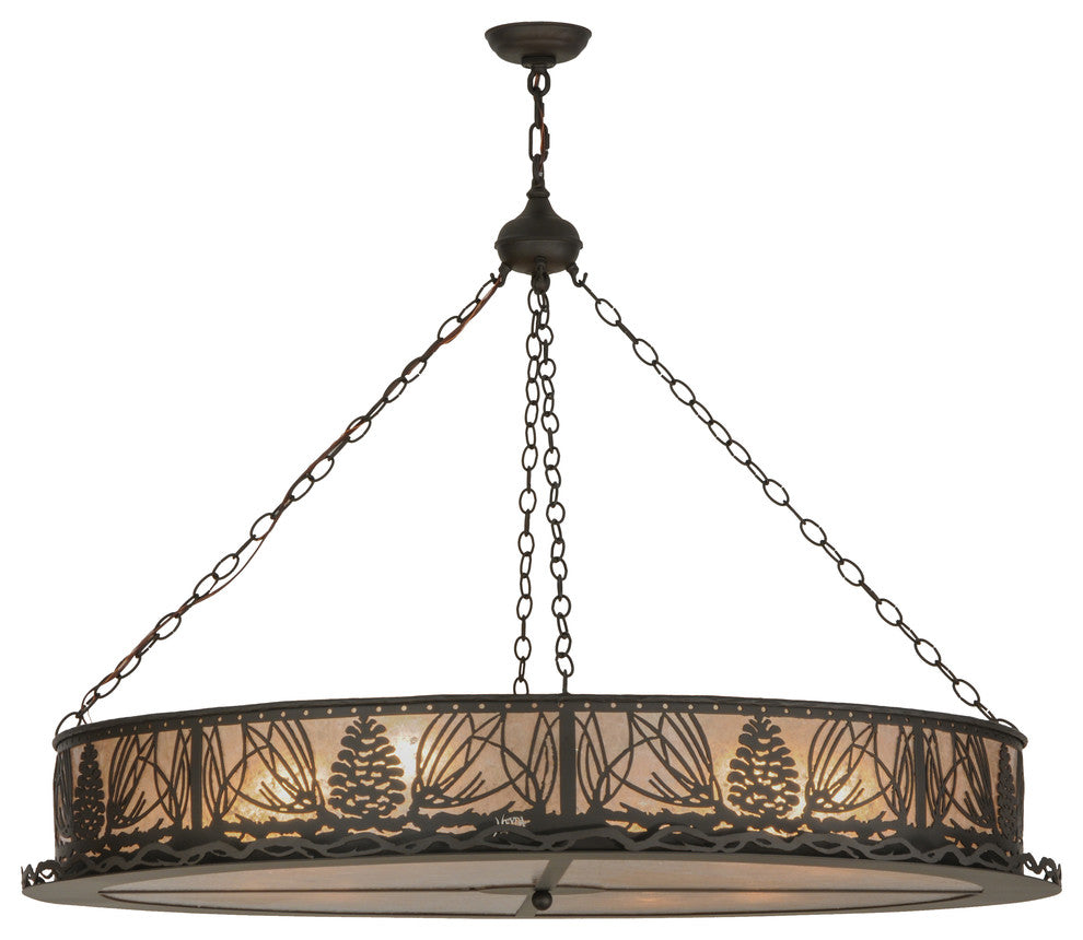 48 Wide Mountain Pine Inverted Pendant