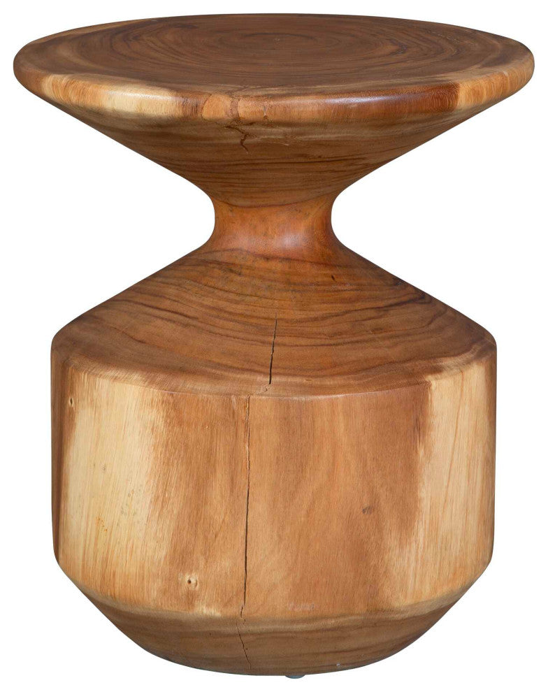Uttermost Lynx Hourglass Accent Table