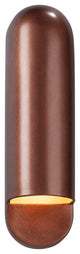 Capsule Wall Sconce, Large, Incandescent, Antique Copper