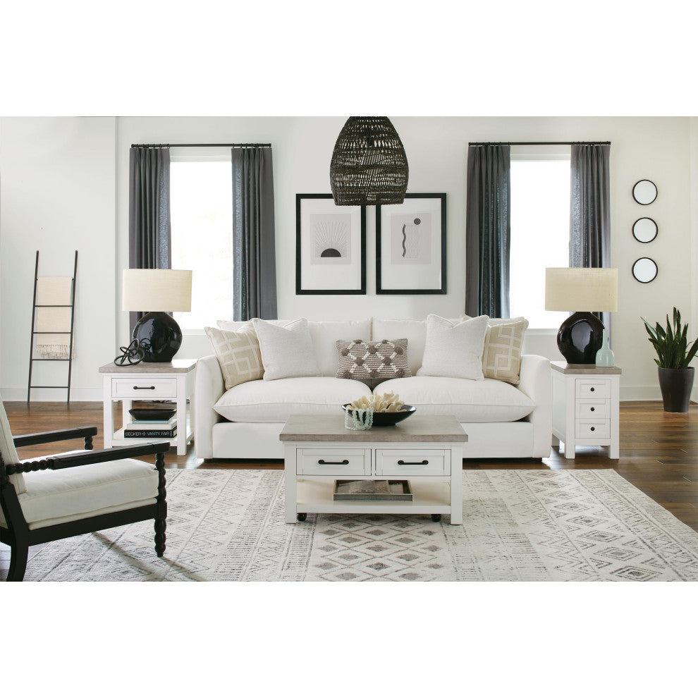 Riverside Furniture Cora Chairside Table