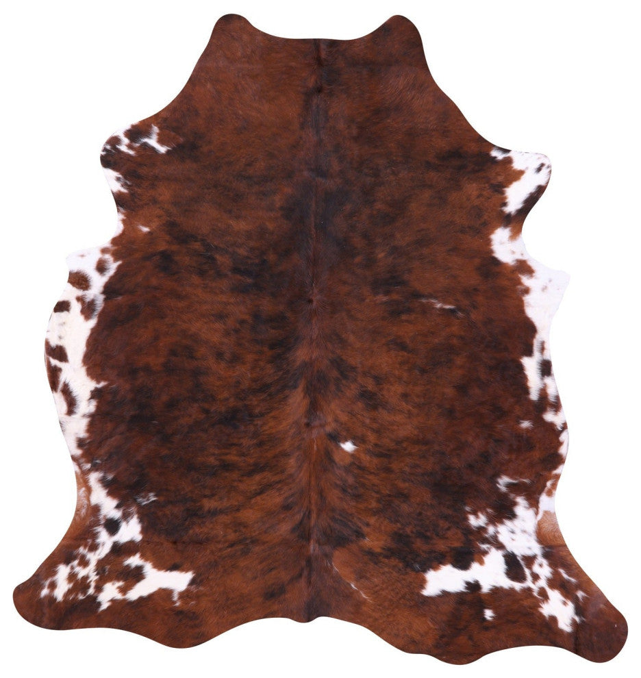 6' 7" X 6' 2" Natural Cowhide Rug C1952