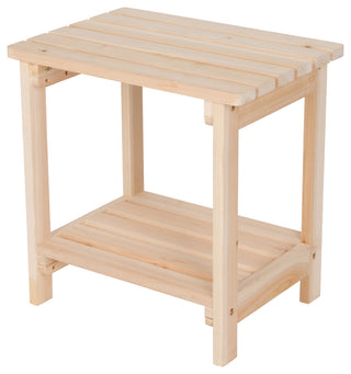 Rectangular Side Table, Natural, Small