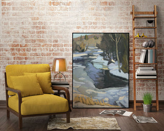 "Blue Shadows" CF Print, 30"x40"