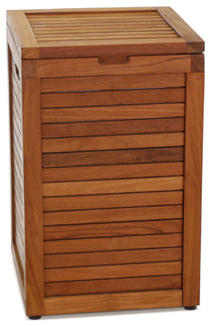 The Original Spa™ Medium Size Teak Laundry or Storage Hamper