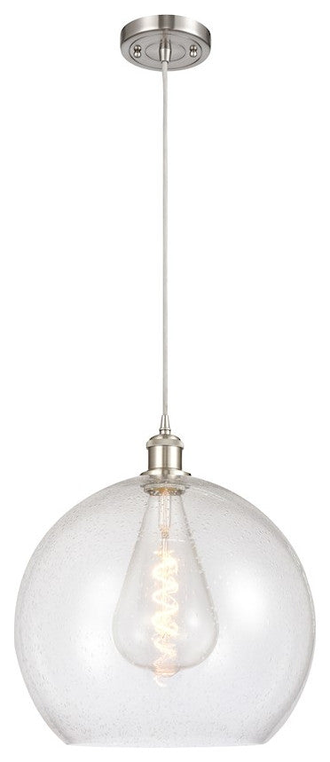 INNOVATIONS LIGHTING 516-1P-SN-G124-14-LED Athens Pendant