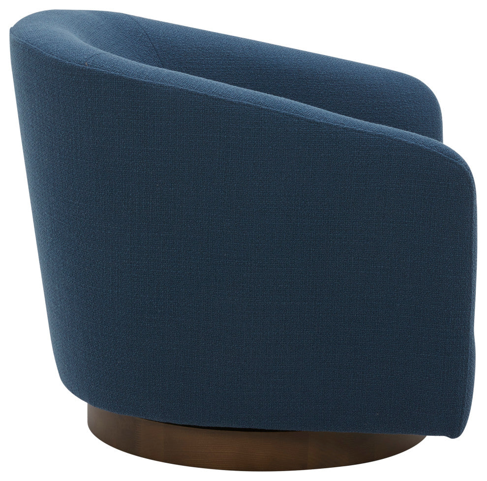 Oscy Swivel Chair Splashed, Blue
