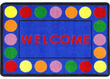 Kid Essentials Rug, Lots of Dots, Multicolored, 2'8x3'10