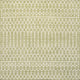 Ourika Moroccan Geometric Indoor/Outdoor Rug, Light Green/Cream, 5' Square