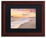 Michael Blanchette Photography 'Tide Line' Art, Wood Frame, Black Matte, 14"x11"