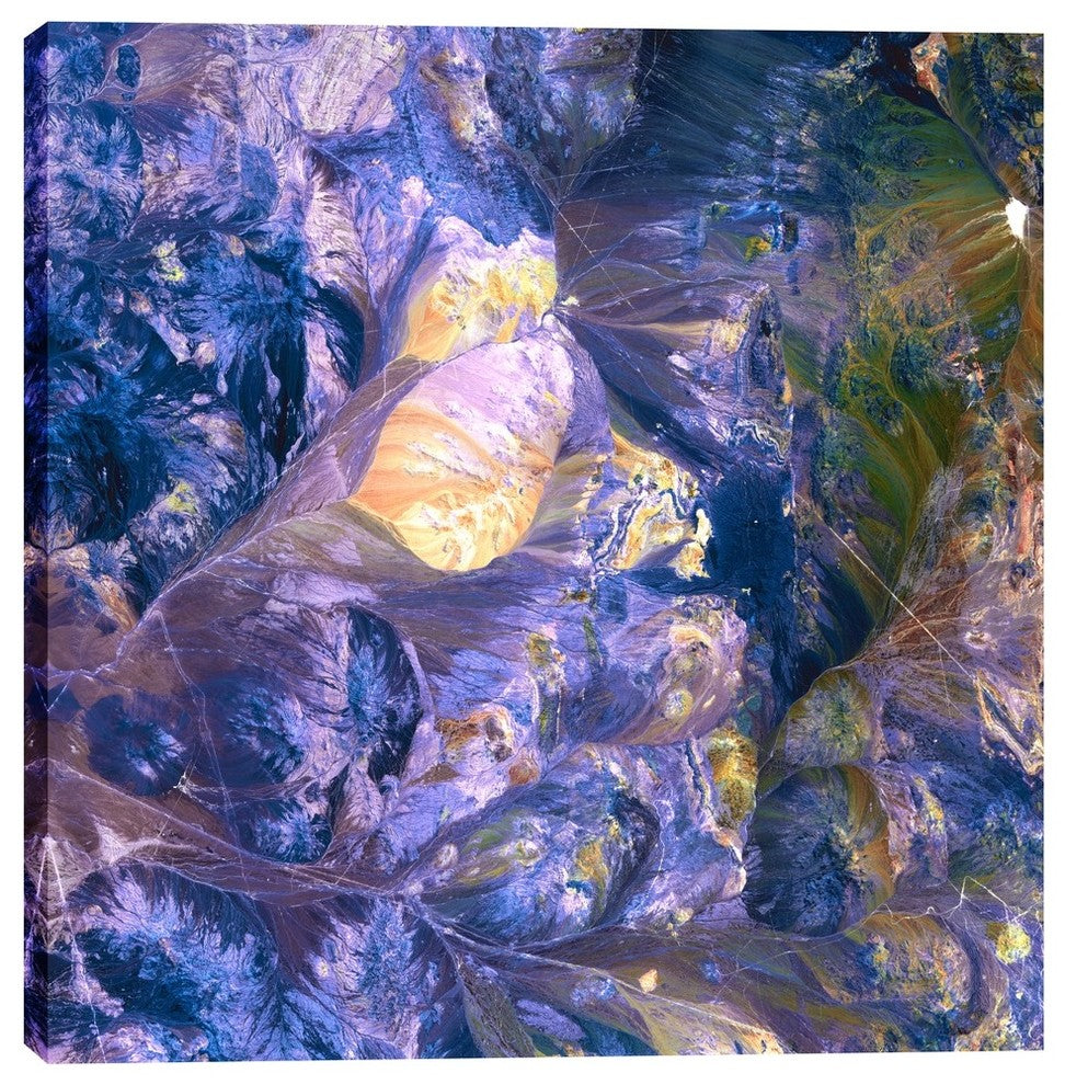 Epic Graffiti "Earth As Art: Andes" Giclee Canvas Wall Art, 12"x12"