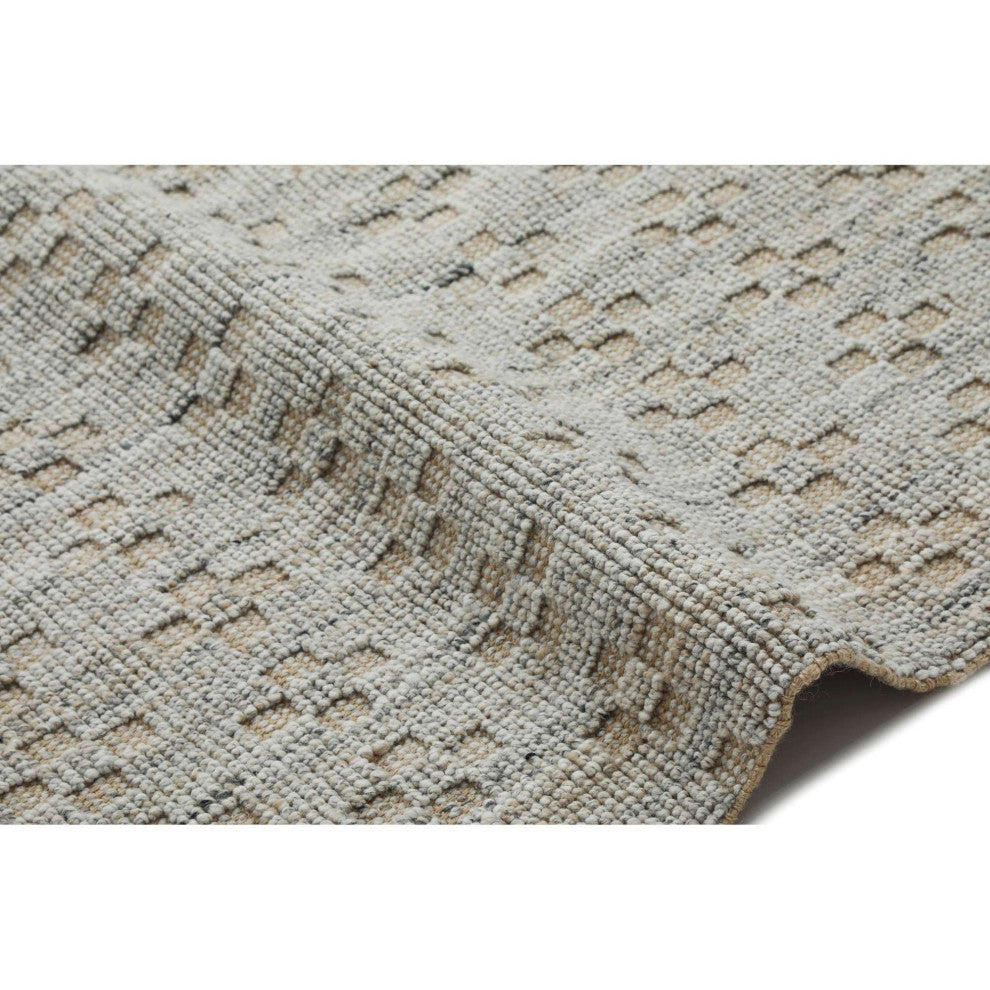 Star Texture Area Rug, Oatmeal, 7'9"x9'9"