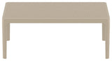 Compamia 39" Sky Lounge Table, Taupe