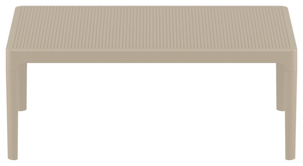 Compamia 39" Sky Lounge Table, Taupe