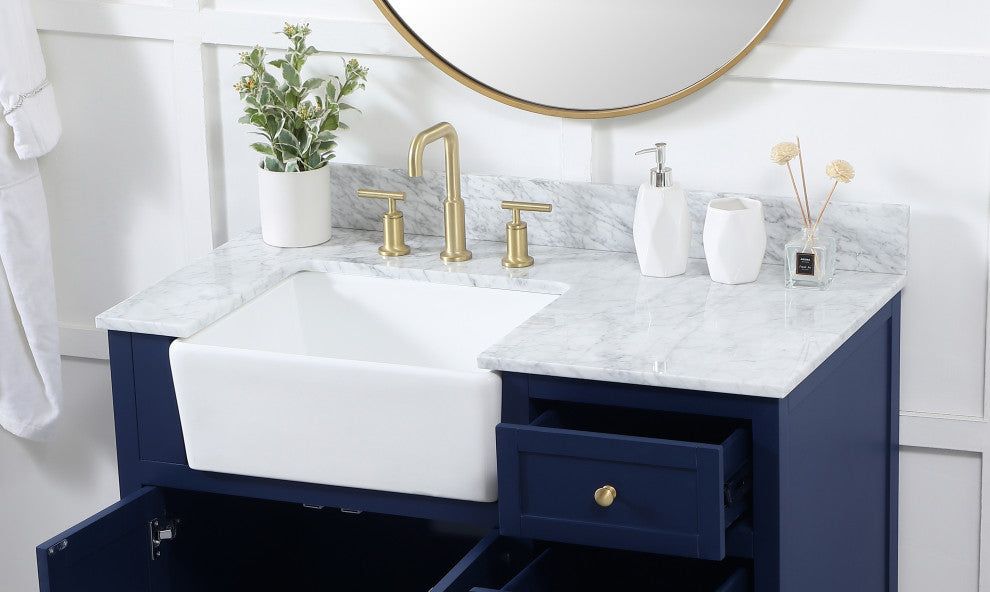 40" Backsplash, Carrara White