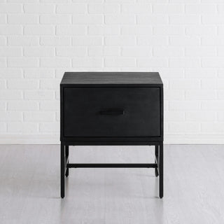 Eden Night Stand Table, Black
