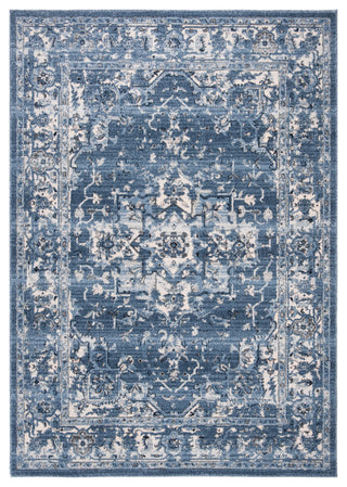 Safavieh Charleston Collection CHL411N Rug, Navy/Creme, 2' X 5'