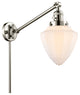 Innovations 237-PN-G661-7-LED 1 Light Swing Arm, Switch, Polished Nickel