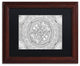 Hello Angel 'Butterfly Party Mandala' Art, Wood Frame, Black Mat, 14x11