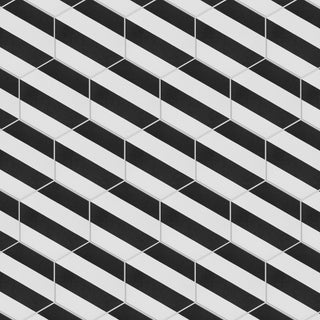 Porto Capri Hex Black Porcelain Floor and Wall Tile
