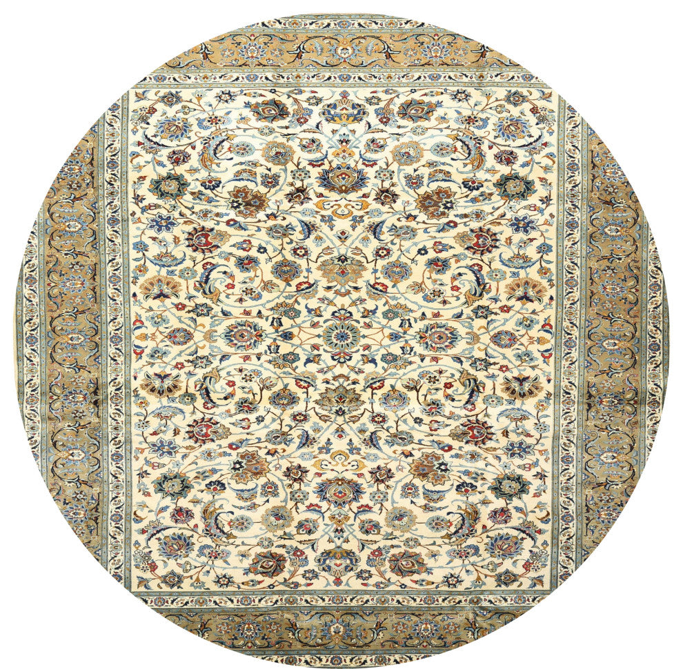 Ahgly Company Indoor Round Traditional Area Rugs, 3' Round