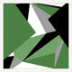 Emerals Shards 3, Giclee Reproduction Artwork