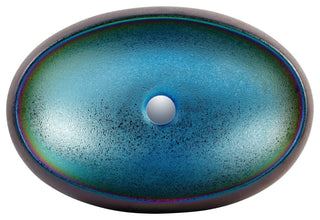 Fine Fixtures Luxury Vessel, Oval 24"x16", Multichrome