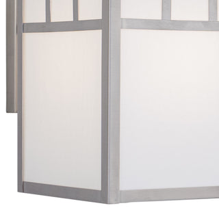 Mission 9.5" Outdoor Wall Light Stainless Steel