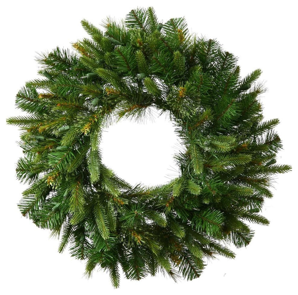 Vickerman A118390 96" Cashmere Artificial Christmas Wreath Unlit