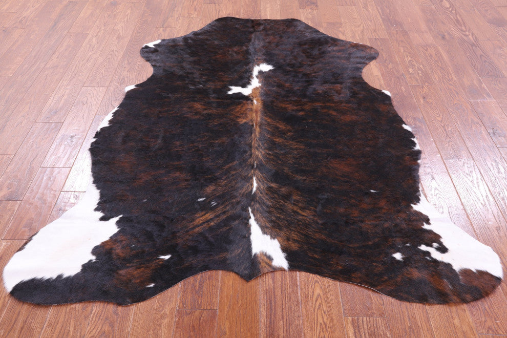6' 4" X 5' 3" Natural Cowhide Rug C1974