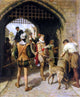 Ralph Hedley The City Gate, 20"x25" Gallery Wrapped Canvas Print