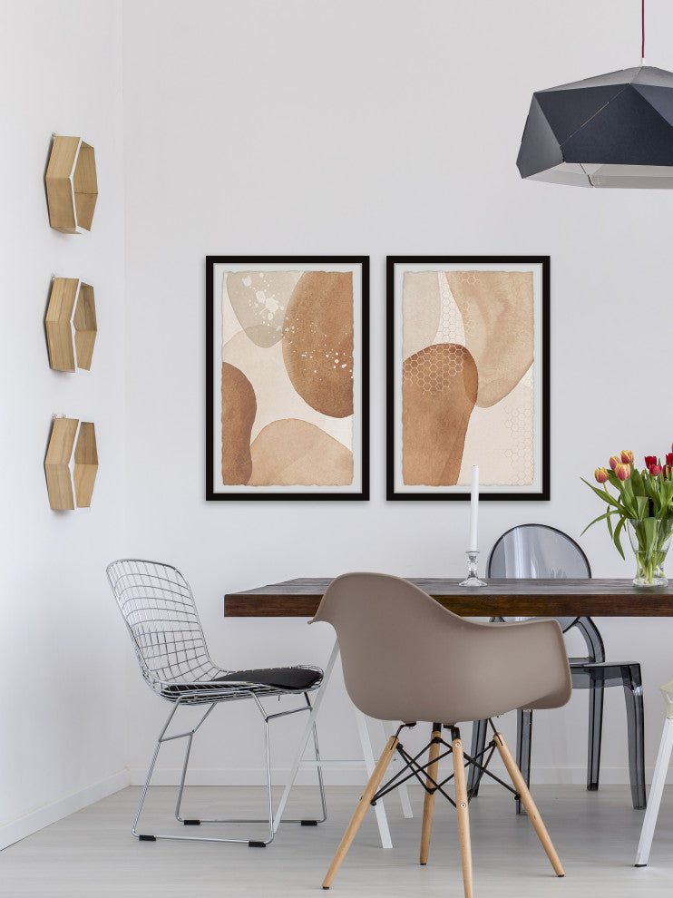 Healing Reaction Diptych, 2-Piece Set, 16x24 Panels