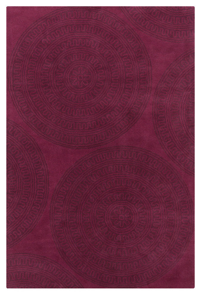 Allie Geometric Contemporary Area Rug, 5''x7''6"