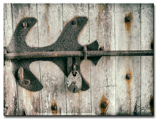 Lock And Key' Canvas Art Print, 20"x30"