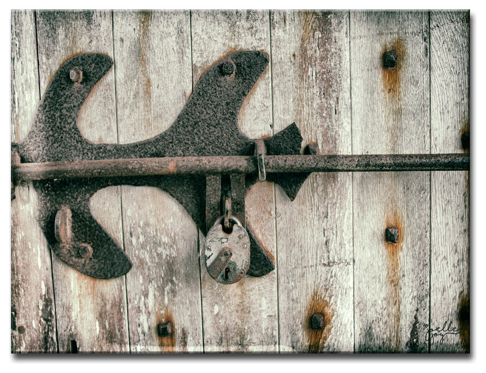 Lock And Key' Canvas Art Print, 20"x30"