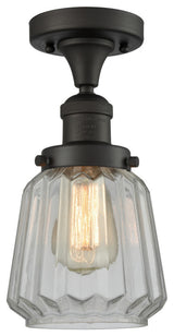 Innovations Lighting 517-1Ch-Ob-G142 1 Light Semi-Flush Mount