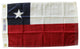 Chile, 12"x18" Nylon Flag