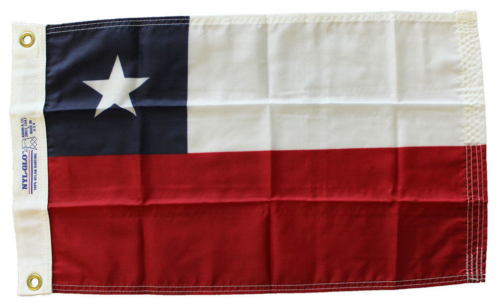 Chile, 12"x18" Nylon Flag