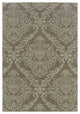 Oriental Weavers Bali Collection Grey/Blue Floral Indoor/Outdoor Rug 6'7"X9'6"