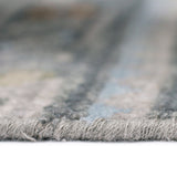 Bristol Maneux Area Rug Gray, 2'8" X 8'