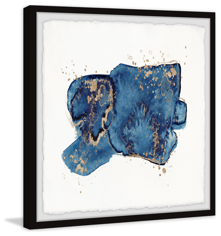 "Distorted Anomaly" Framed Painting Print, 18x18