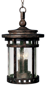 Maxim 40039CD Santa Barbara 20" 3 Light Vivex Pendant Light - Sienna