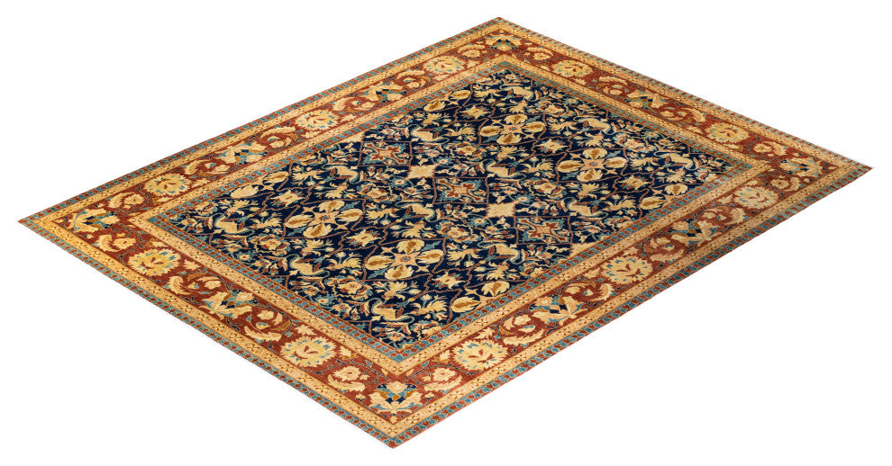 Mogul, One-of-a-Kind Hand-Knotted Area Rug Blue, 12' 0" x 15' 1"