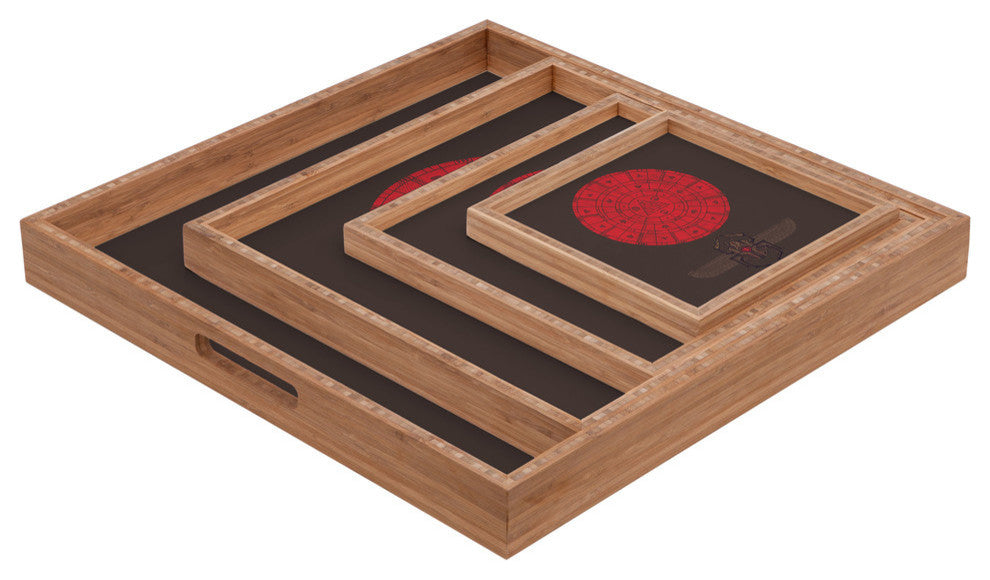Deny Designs Hector Mansilla Sacred Sun Square Tray