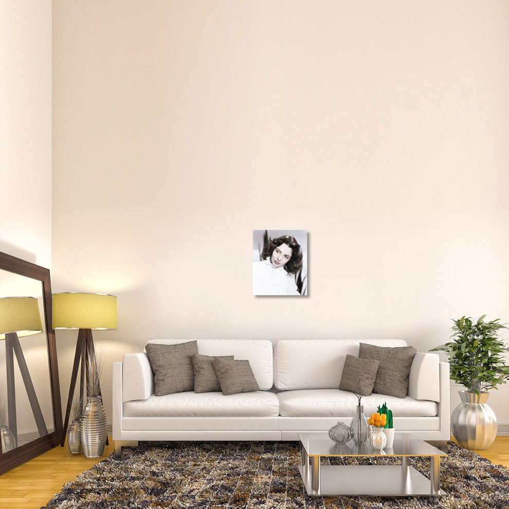 "Jennifer Jones" Stretched Canvas Giclee by Hollywood Photo Archive, 18"x22"