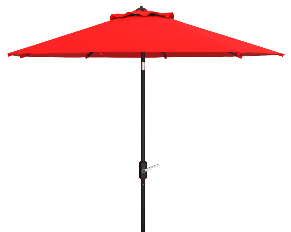 Safavieh Ortega 9' Auto Tilt Crank Umbrella