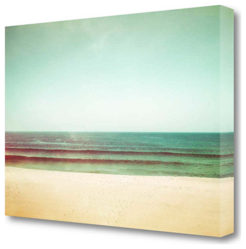29" Serene Bridge on a Lake Giclee Wrap Canvas Wall Art