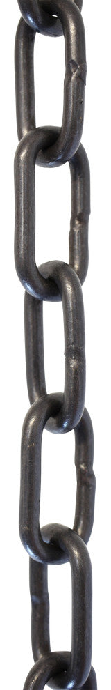 RCH Hardware Brass Standard Link Chandelier Chain, 3', Oil Bronzed Black, W47