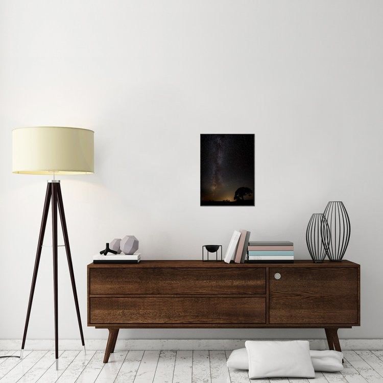 "Milkyway" Framed Canvas Giclee by Kaspars Kurcens, 17x23"