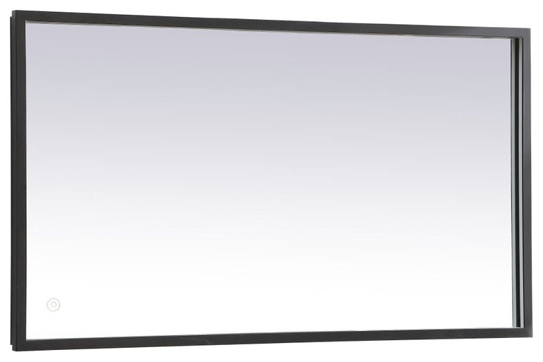 Modern Black Led Mirror